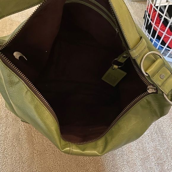 Olive Green Samsara Vegan Leather Bag - Picture 9 of 9